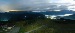 Archiv Foto Webcam Wagrain Grießenkareck - Bergstation Flying Mozart 23:00
