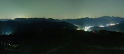Archived image Webcam Wagrain - Top Station Flying Mozart 01:00