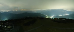 Archived image Webcam Wagrain - Top Station Flying Mozart 23:00