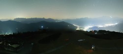 Archived image Webcam Wagrain - Top Station Flying Mozart 19:00