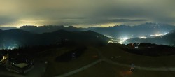 Archived image Webcam Wagrain - Top Station Flying Mozart 03:00