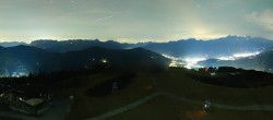 Archived image Webcam Wagrain - Top Station Flying Mozart 19:00