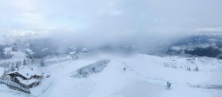 Archiv Foto Webcam Wagrain Grießenkareck - Bergstation Flying Mozart 07:00