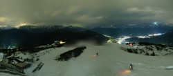 Archived image Webcam Wagrain - Top Station Flying Mozart 01:00