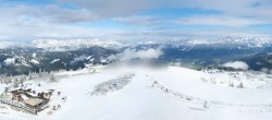 Archiv Foto Webcam Wagrain Grießenkareck - Bergstation Flying Mozart 09:00
