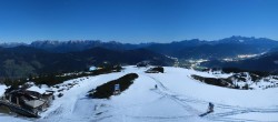 Archived image Webcam Wagrain - Top Station Flying Mozart 19:00