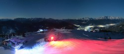 Archived image Webcam Wagrain - Top Station Flying Mozart 23:00