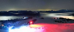 Archiv Foto Webcam Wagrain Grießenkareck - Bergstation Flying Mozart 04:00