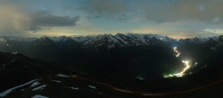Archiv Foto Webcam Tux - Ausblick von der Wanglspitze 23:00