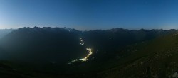 Archiv Foto Webcam Tux - Ausblick von der Wanglspitze 23:00