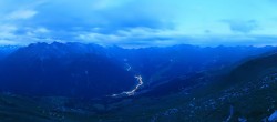 Archiv Foto Webcam Tux - Ausblick von der Wanglspitze 03:00