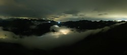 Archiv Foto Webcam Tux - Ausblick von der Wanglspitze 23:00