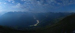 Archiv Foto Webcam Tux - Ausblick von der Wanglspitze 23:00