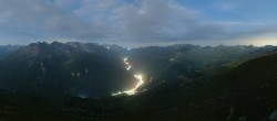 Archiv Foto Webcam Tux - Ausblick von der Wanglspitze 23:00