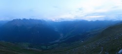 Archived image Webcam Tux - View from the Wanglspitze 19:00