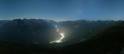 Archived image Webcam Tux - View from the Wanglspitze 01:00