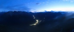 Archiv Foto Webcam Tux - Ausblick von der Wanglspitze 19:00