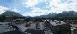Archived image Webcam View of Canmore, Alberta 10:00