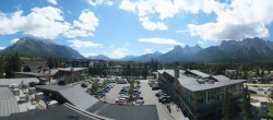 Archived image Webcam View of Canmore, Alberta 10:00