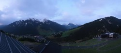 Archived image Webcam Saalbach - View from the Maisalm 05:00