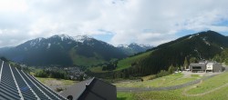 Archived image Webcam Saalbach - View from the Maisalm 09:00