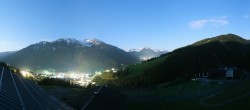 Archived image Webcam Saalbach - View from the Maisalm 19:00