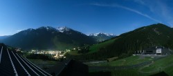 Archived image Webcam Saalbach - View from the Maisalm 21:00