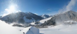 Archiv Foto Webcam Saalbach - Blick von der Maisalm 09:00