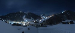 Archived image Webcam Saalbach - View from the Maisalm 03:00