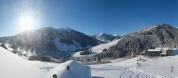 Archived image Webcam Saalbach - View from the Maisalm 09:00