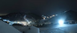 Archived image Webcam Saalbach - View from the Maisalm 23:00