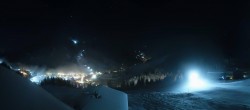 Archived image Webcam Saalbach - View from the Maisalm 23:00