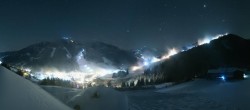 Archived image Webcam Saalbach - View from the Maisalm 01:00