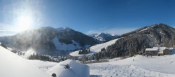 Archived image Webcam Saalbach - View from the Maisalm 09:00