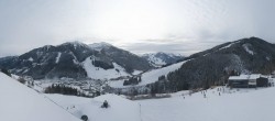 Archived image Webcam Saalbach - View from the Maisalm 13:00