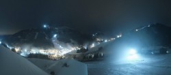 Archived image Webcam Saalbach - View from the Maisalm 21:00