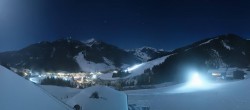 Archiv Foto Webcam Saalbach - Blick von der Maisalm 23:00