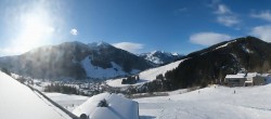 Archived image Webcam Saalbach - View from the Maisalm 09:00