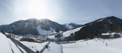 Archived image Webcam Saalbach - View from the Maisalm 11:00