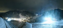 Archived image Webcam Saalbach - View from the Maisalm 23:00