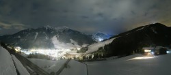 Archived image Webcam Saalbach - View from the Maisalm 01:00