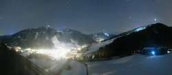 Archiv Foto Webcam Saalbach - Blick von der Maisalm 23:00