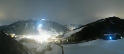 Archived image Webcam Saalbach - View from the Maisalm 23:00