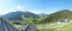 Archiv Foto Webcam Saalbach - Blick von der Maisalm 09:00