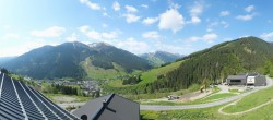 Archiv Foto Webcam Saalbach - Blick von der Maisalm 09:00