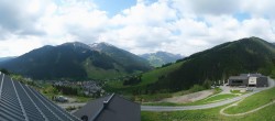 Archived image Webcam Saalbach - View from the Maisalm 09:00
