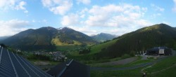 Archiv Foto Webcam Saalbach - Blick von der Maisalm 05:00