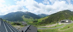 Archiv Foto Webcam Saalbach - Blick von der Maisalm 09:00