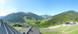 Archiv Foto Webcam Saalbach - Blick von der Maisalm 09:00