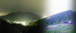 Archiv Foto Webcam Saalbach - Blick von der Maisalm 23:00